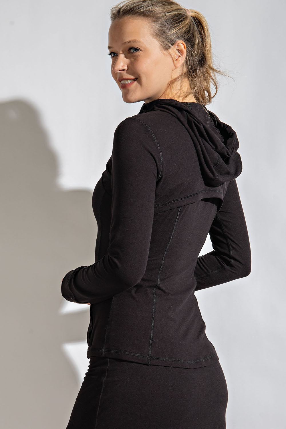 Josie Hooded Fitted Jacket