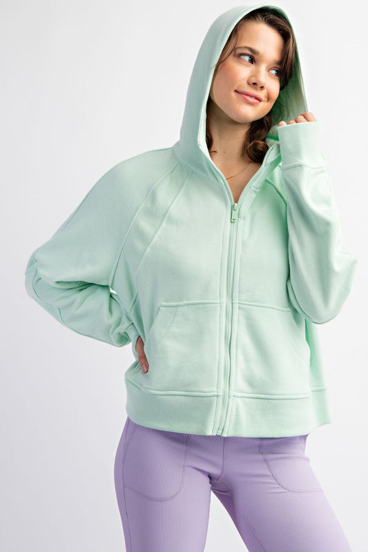 Miranda Cropped Hoodie - Final Sale