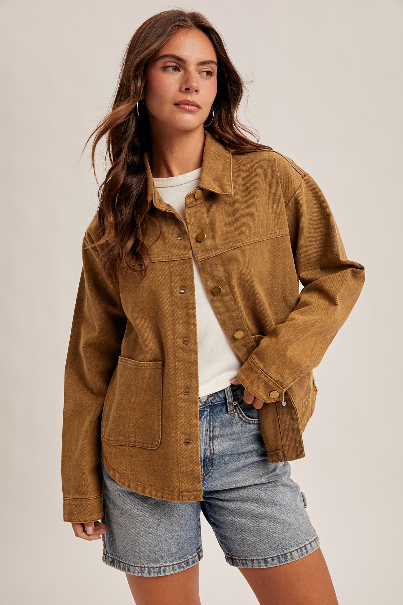 Evie Distressed Jacket