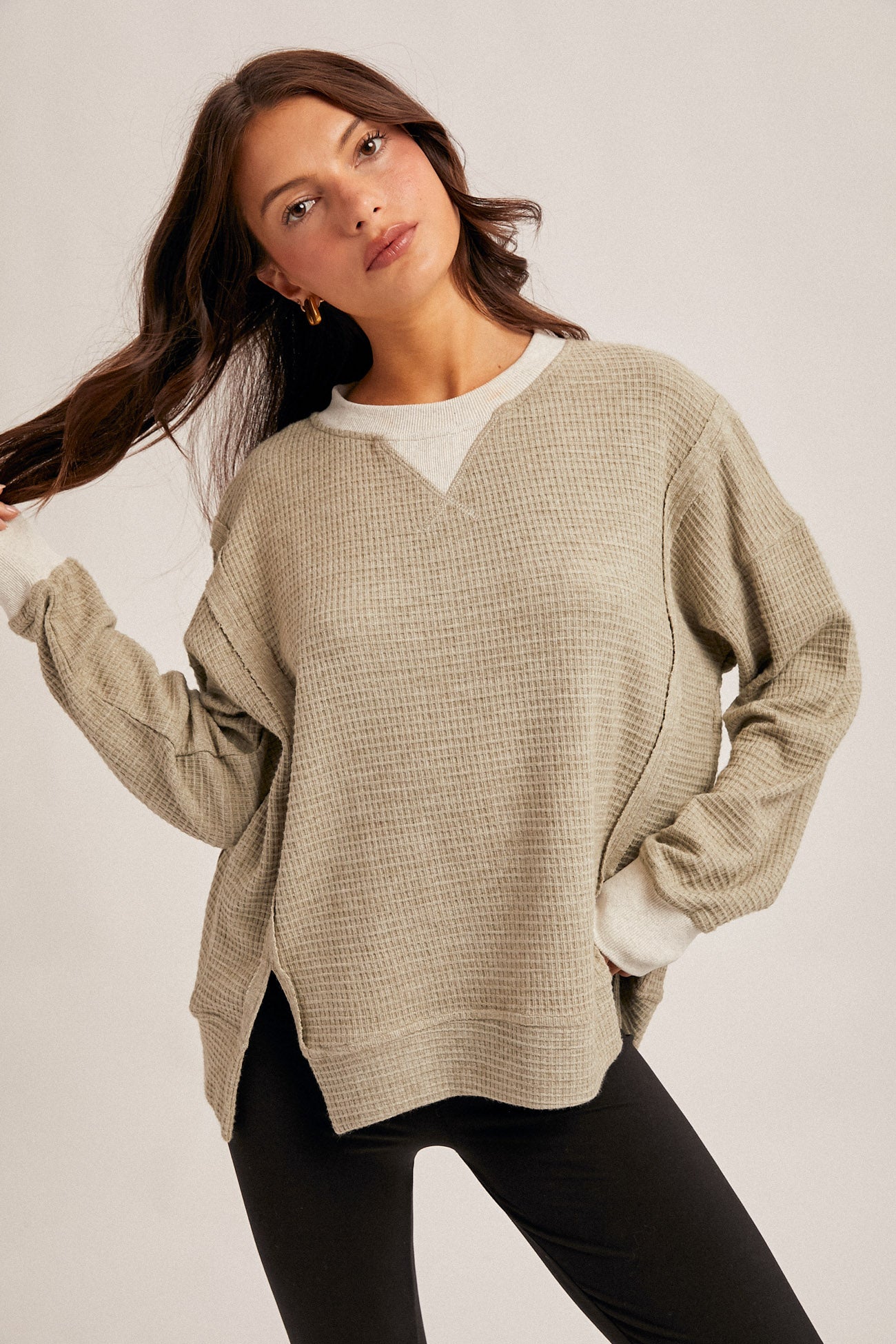 Harbor Brushed Thermal Crew