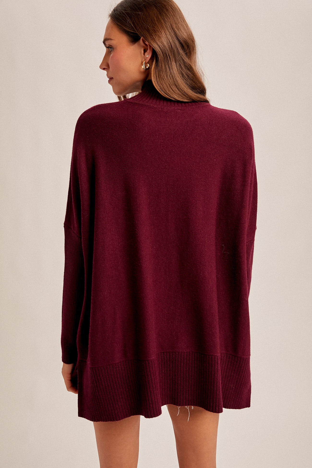 Keisha Mock Neck Sweater