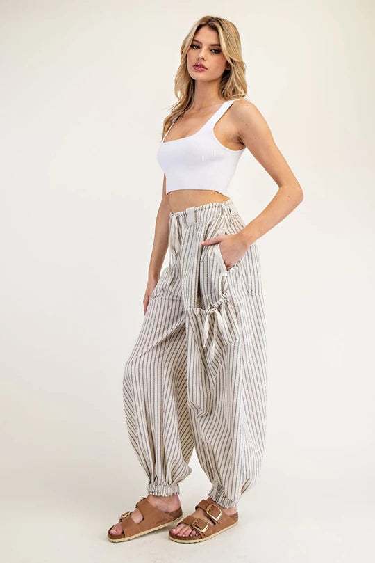 Audrey Barrel Pants