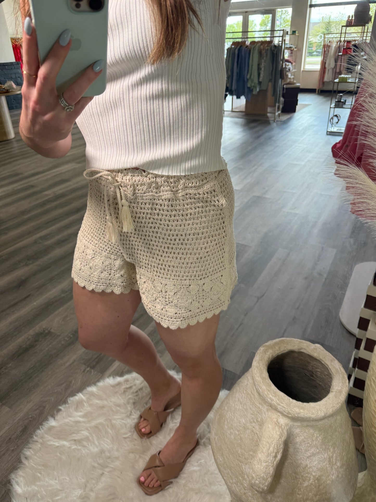 Jane Crochet Shorts