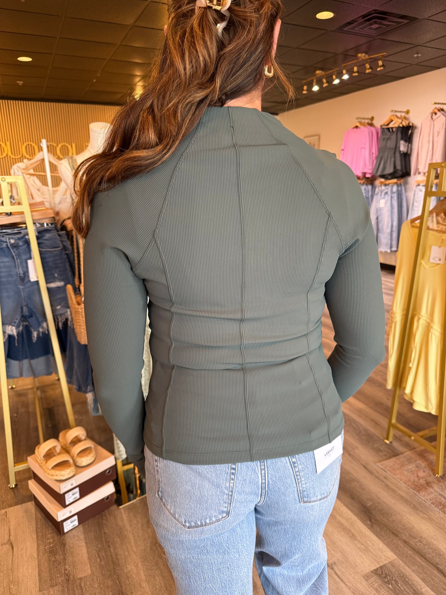 Arlene Ribbed Jacket