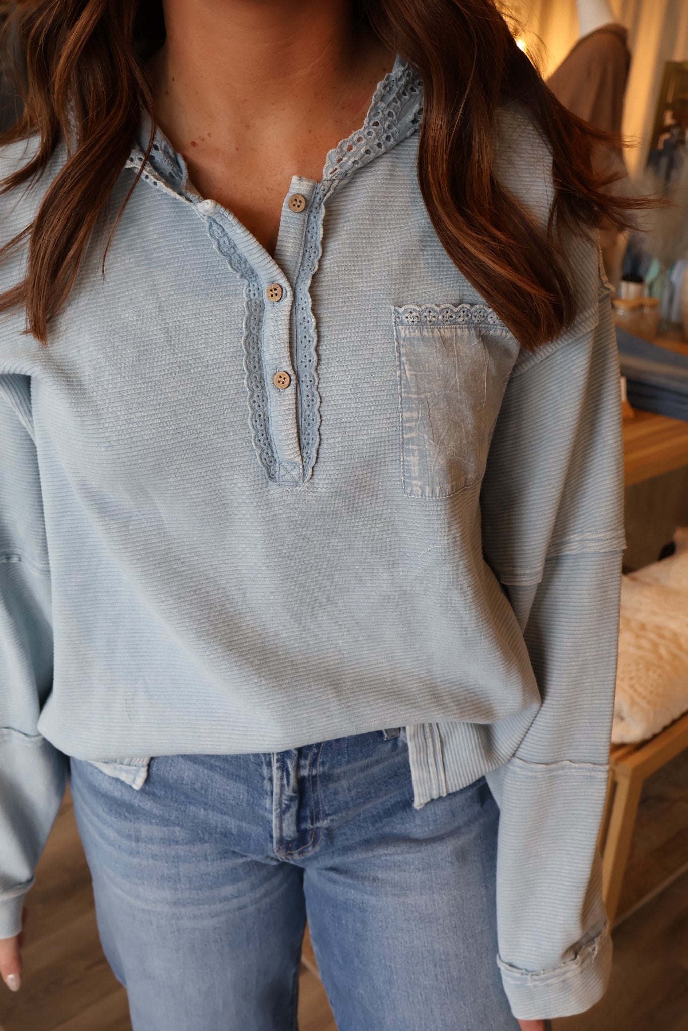 Blue Skies Pullover