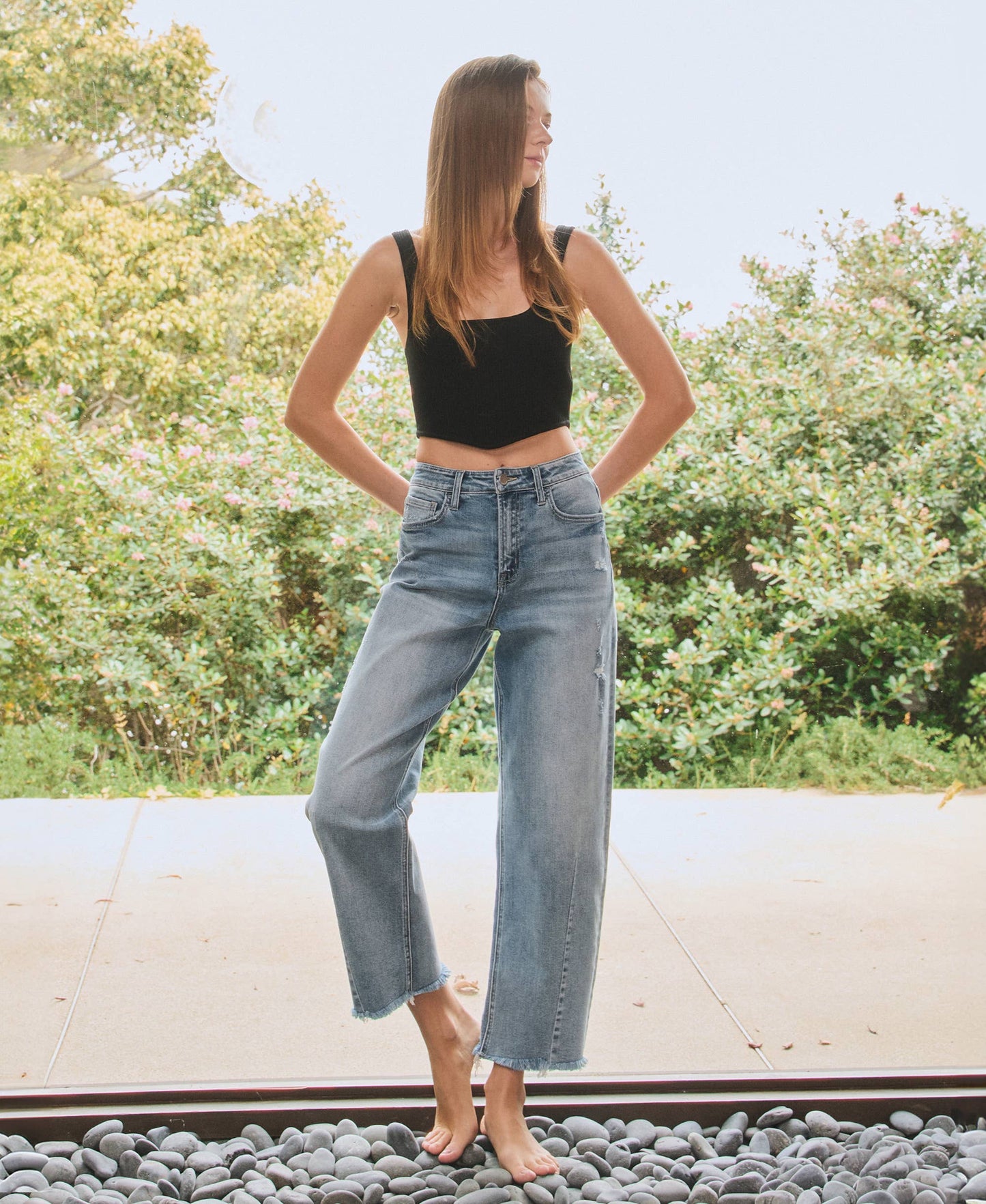 Meg Barrel Jeans