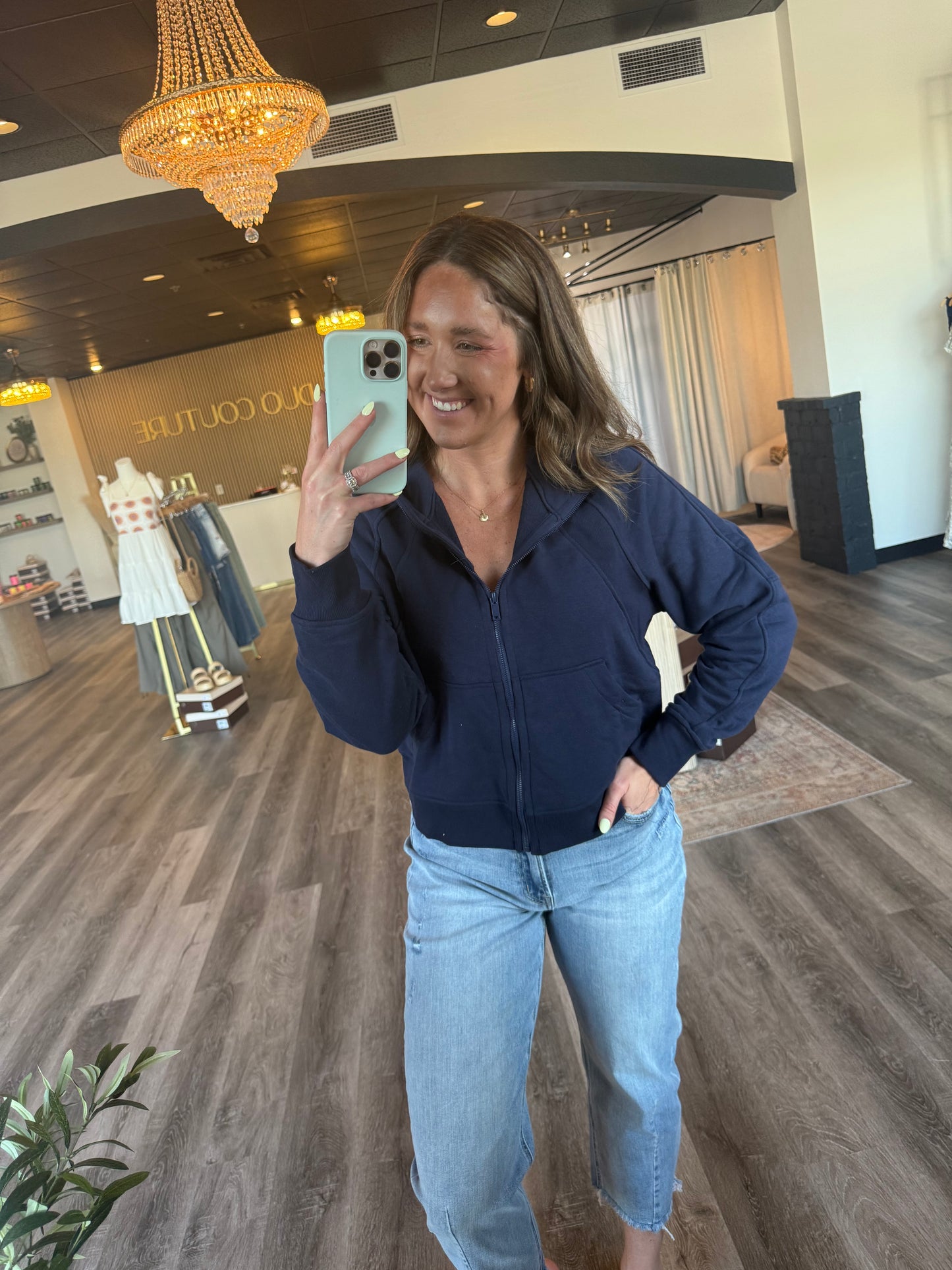 Miranda Cropped Hoodie - Final Sale