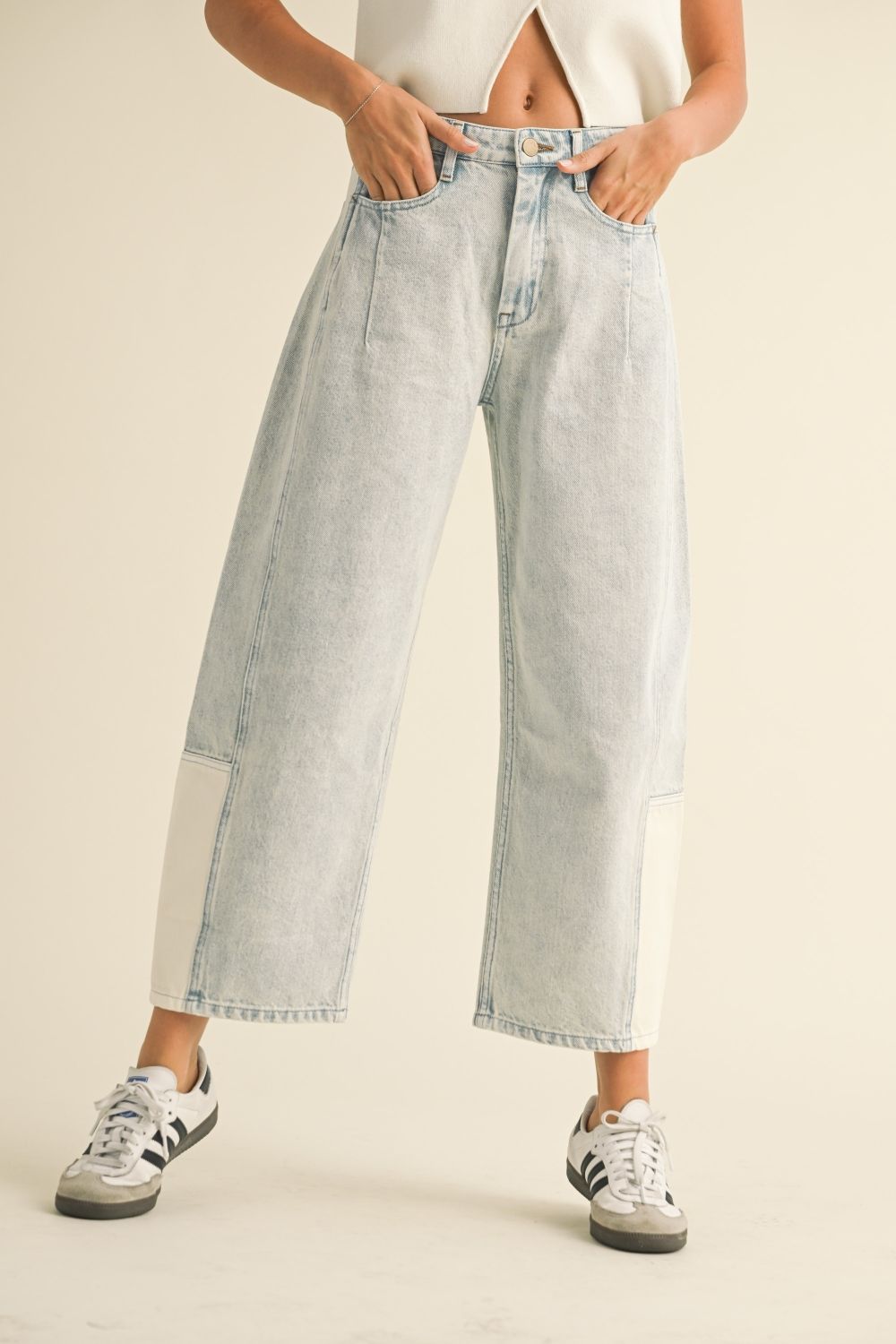 Adeline Barrel Jeans