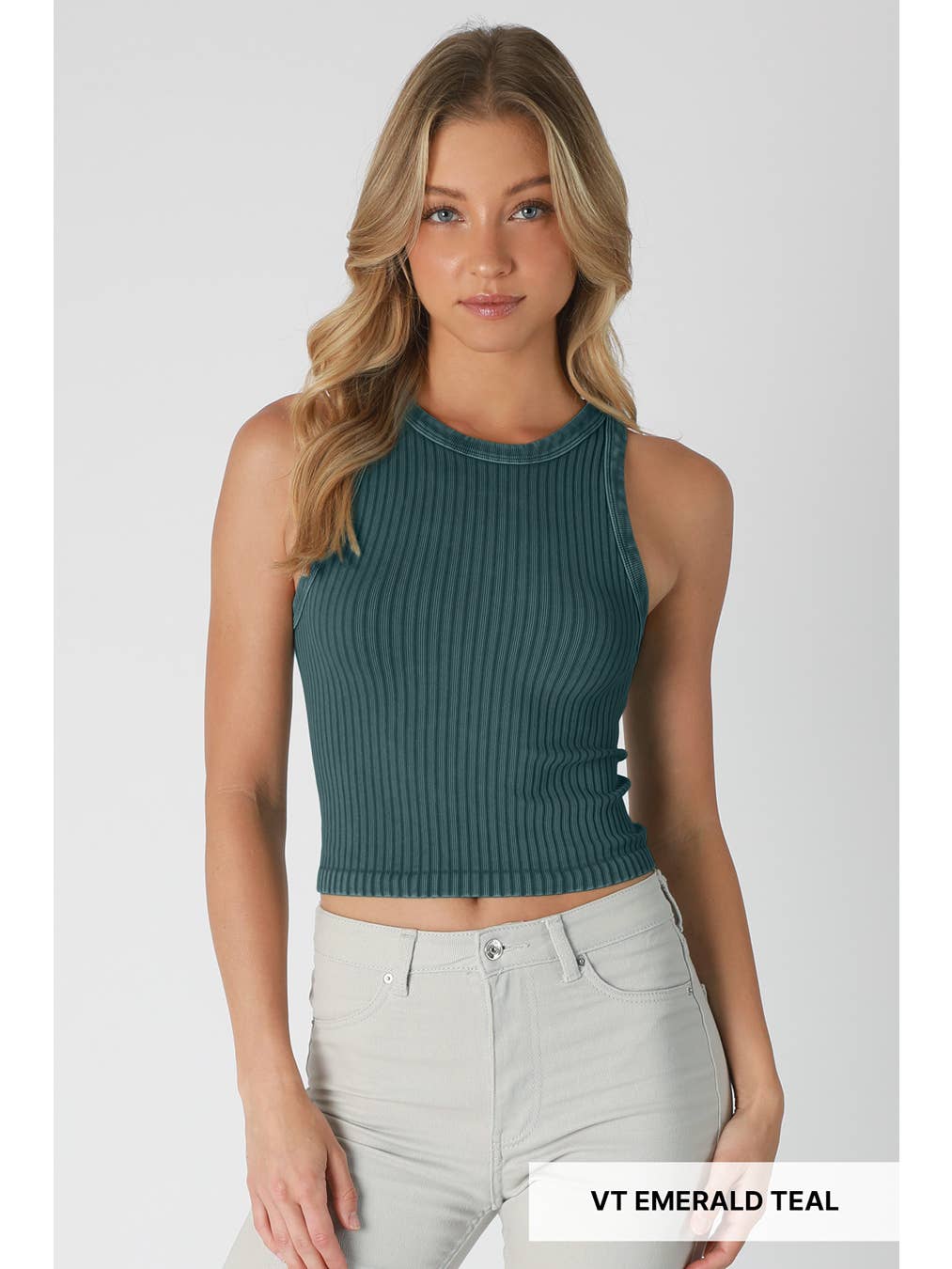 Ruby Wide Ribbed Tank Top