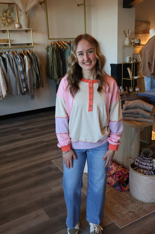 Tessi Henley Pullover