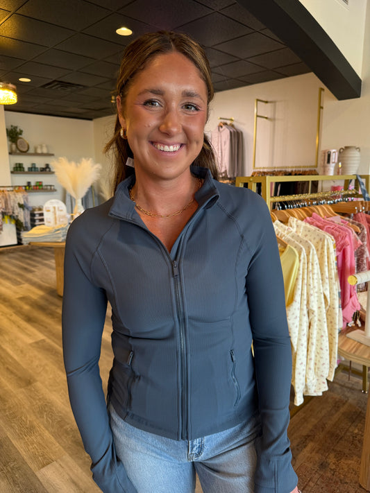 Arlene Ribbed Jacket