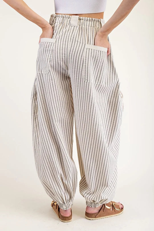 Audrey Barrel Pants