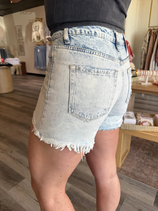 Care Free High Rise Shorts