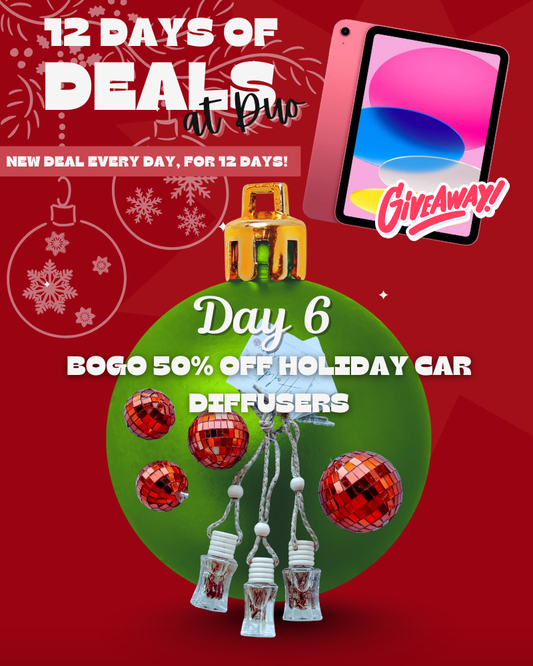 Holiday Car Diffusers - BOGO 50% OFF