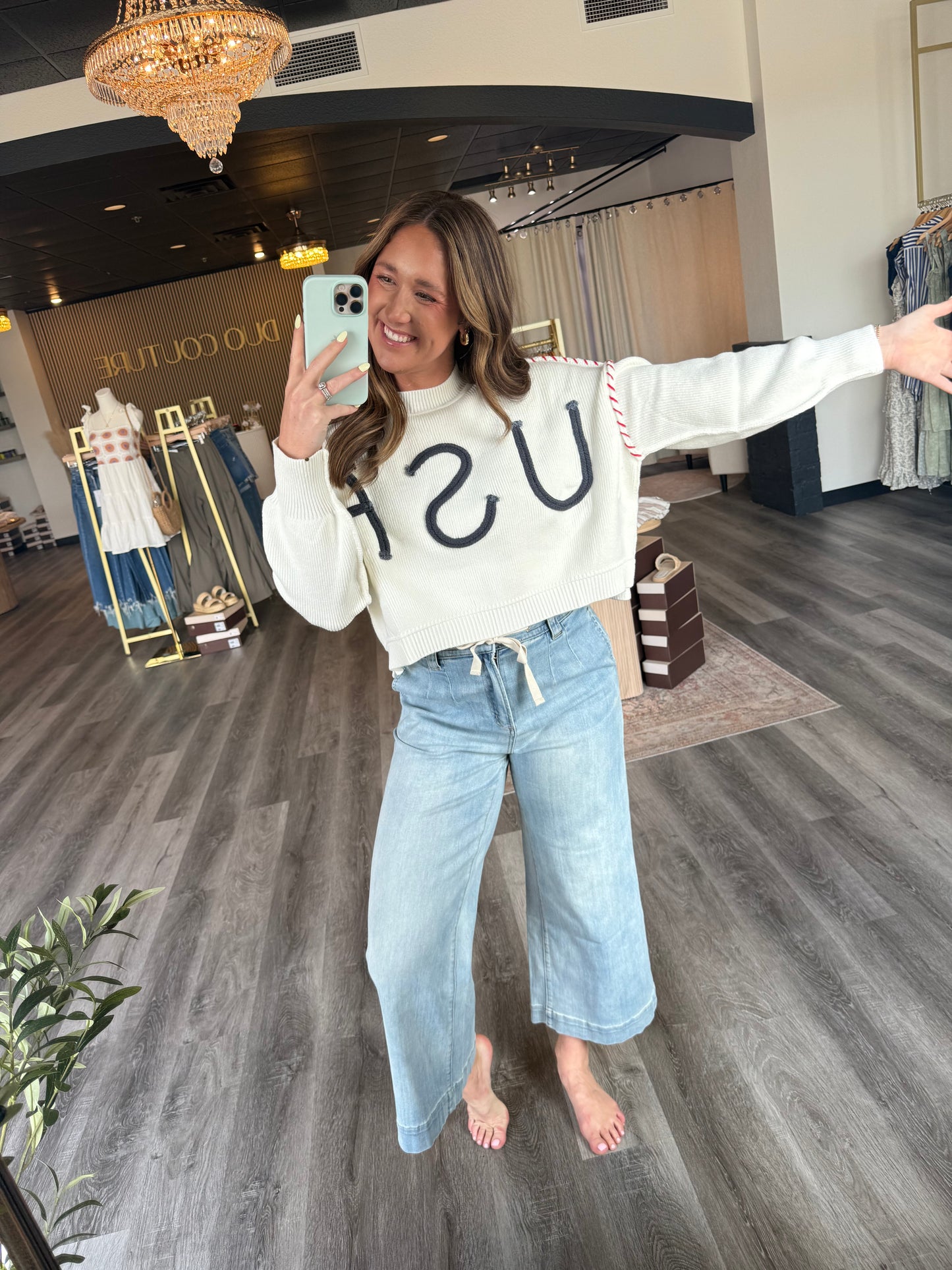 USA Rope Sweater