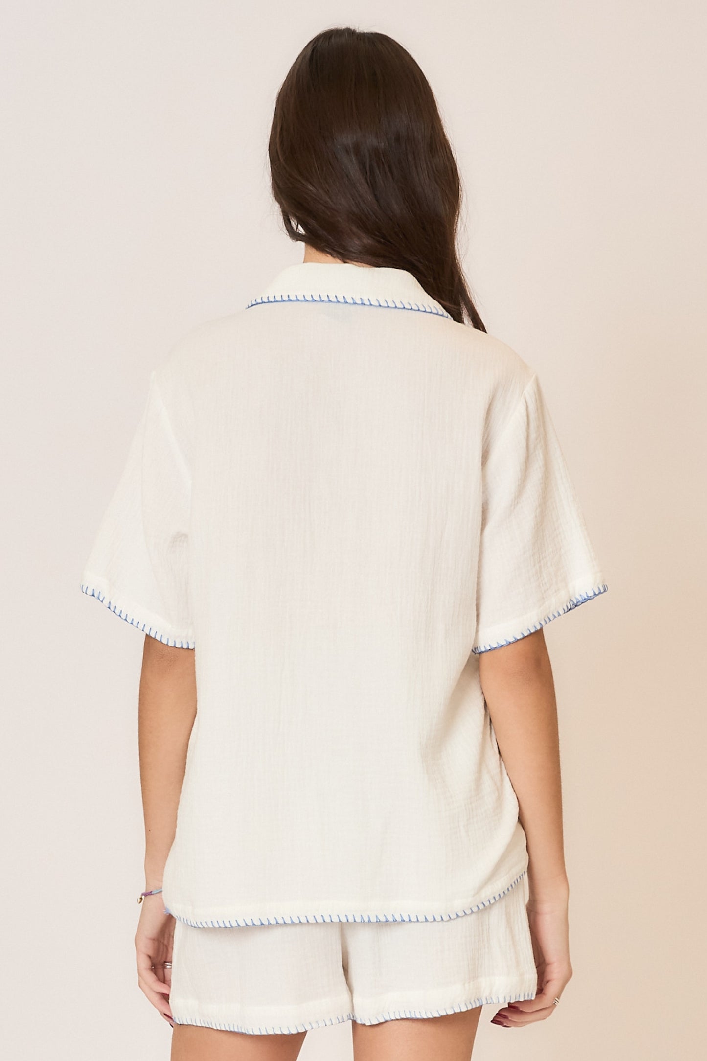Elle White Shirt