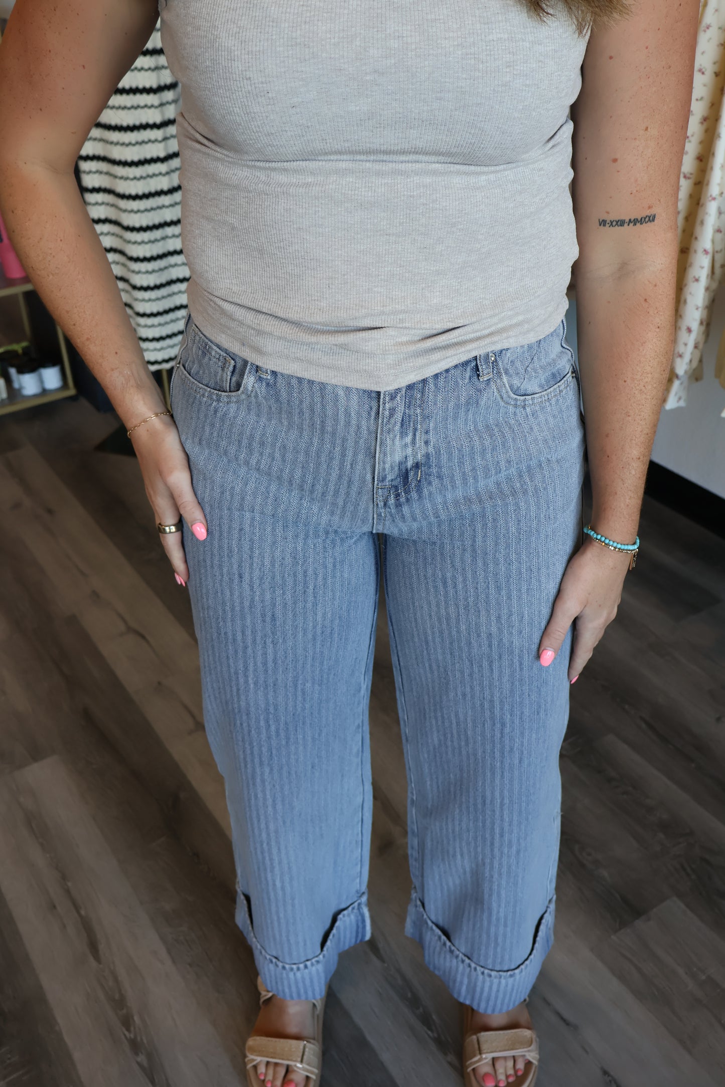 Blaire Textured Pants