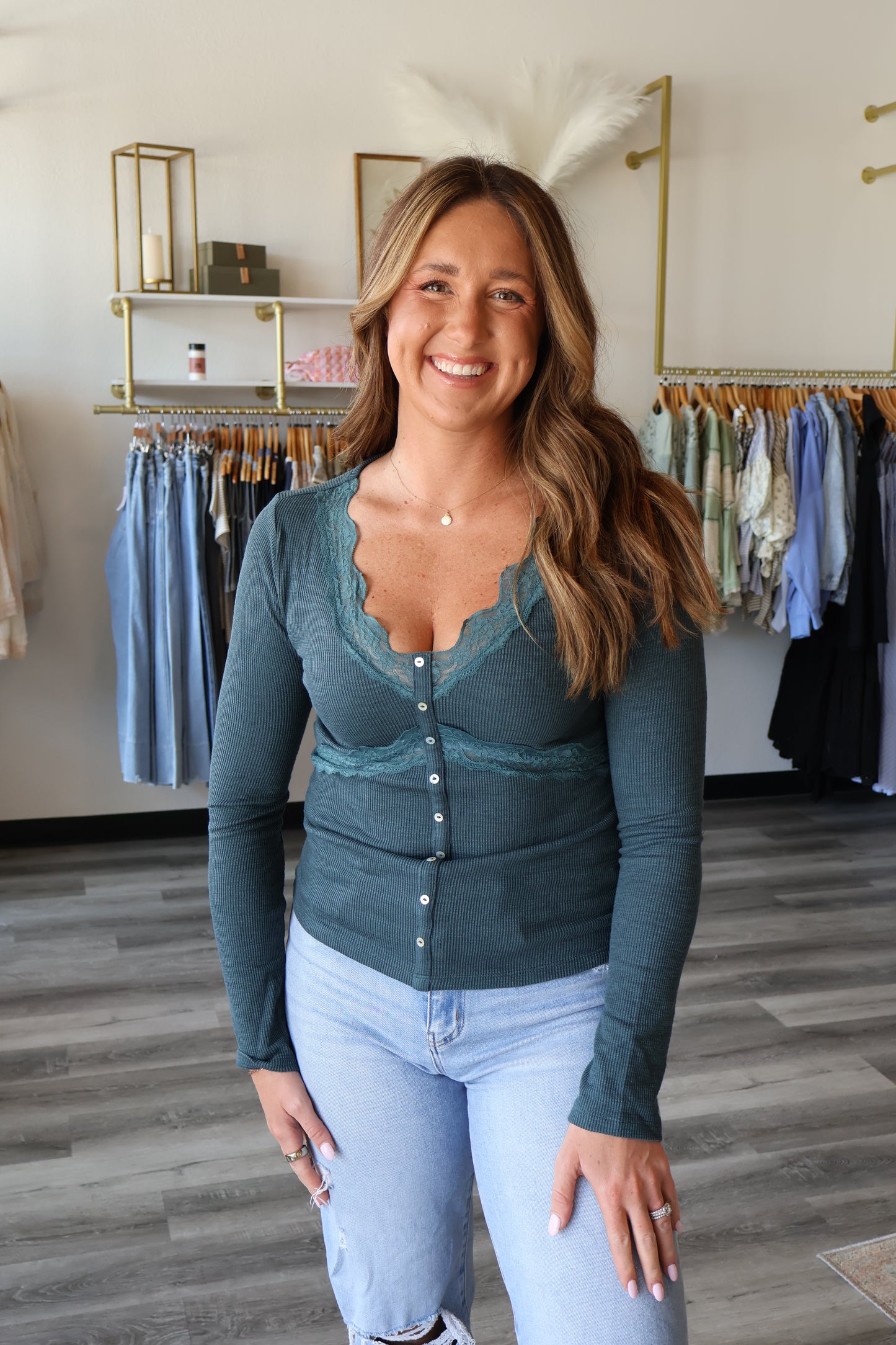 Lainey Lace Top
