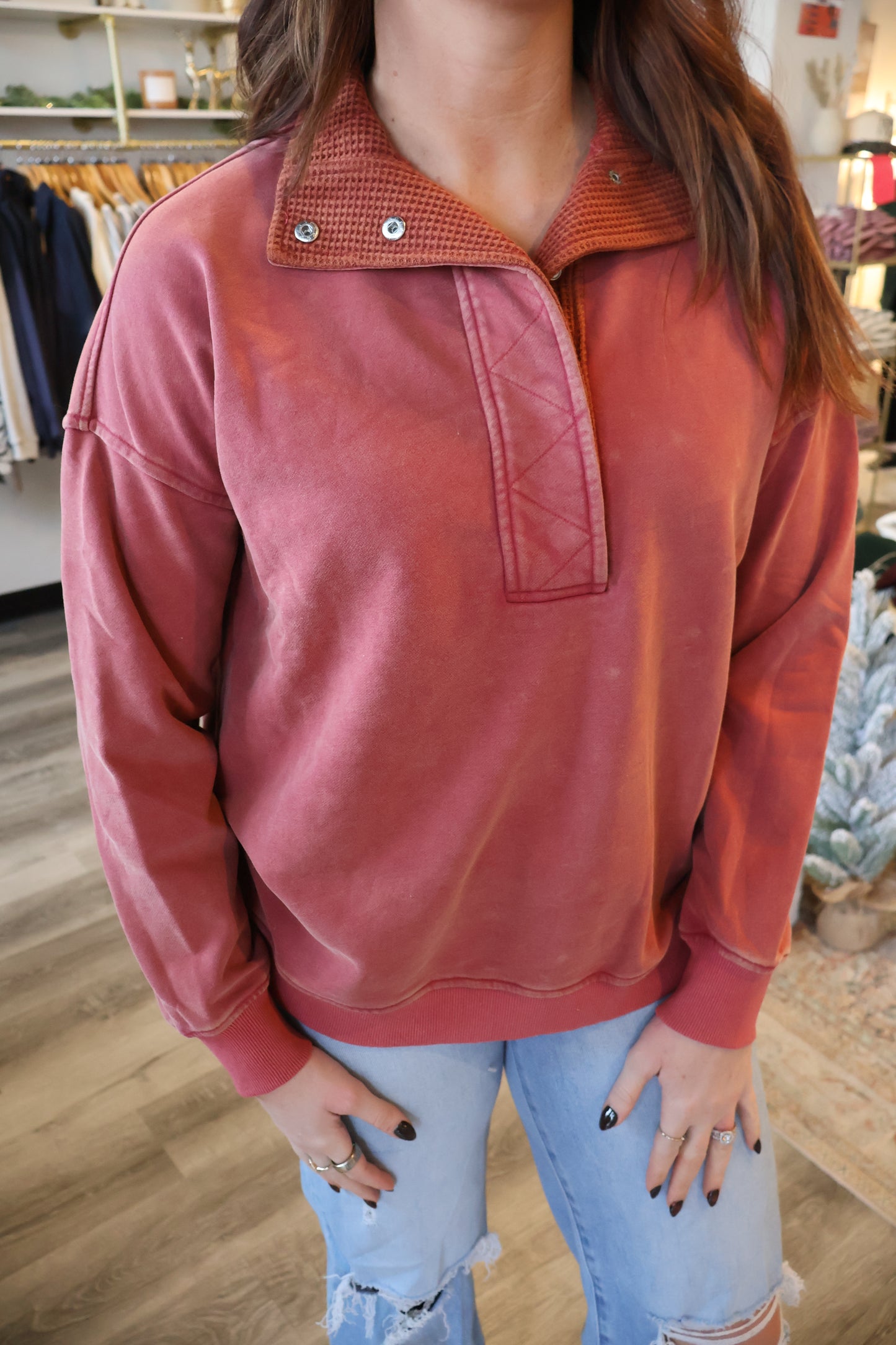 Tami Snow Wash Sweatshirt