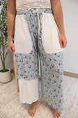 Water Blue/Ivory