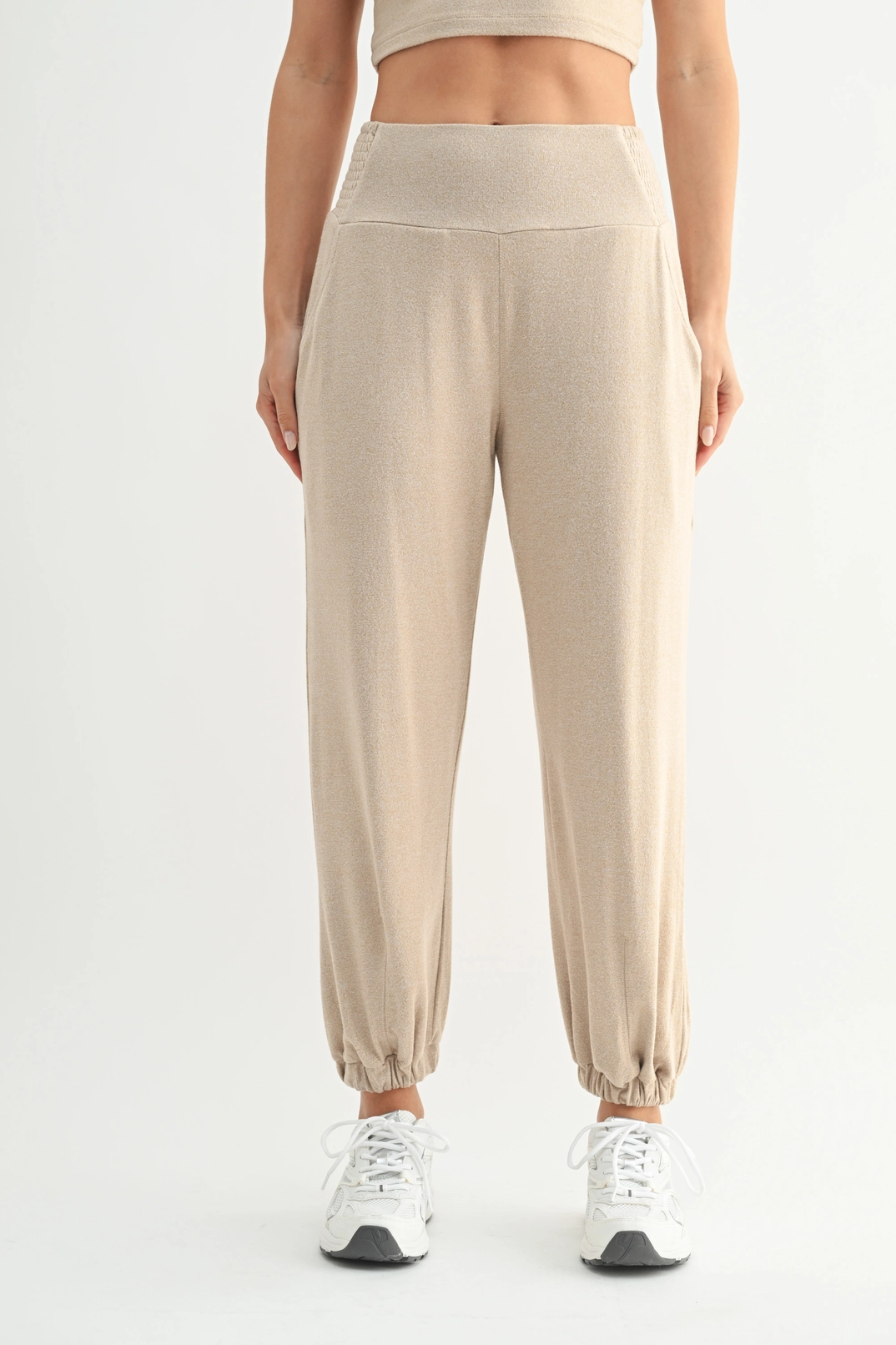 Brushed Hacci Lounge Jogger