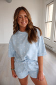 Light Blue/White