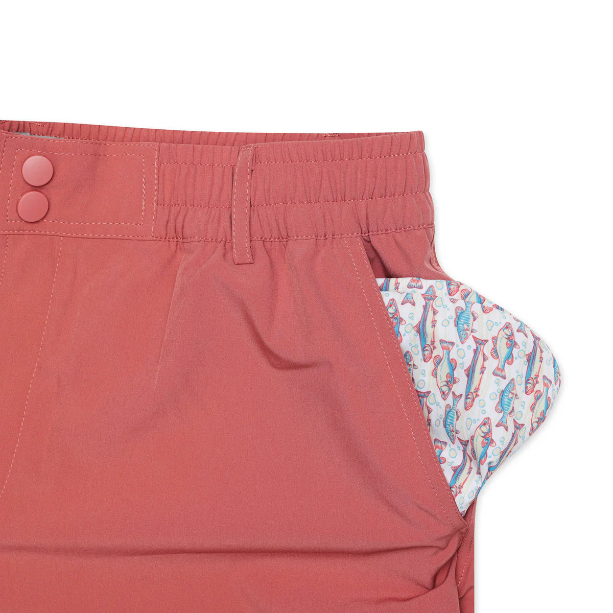 Burlebo Everyday Short - Red Clay (7in Inseam)