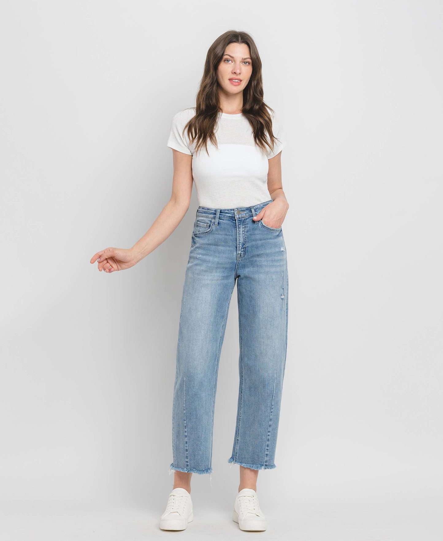 Meg Barrel Jeans