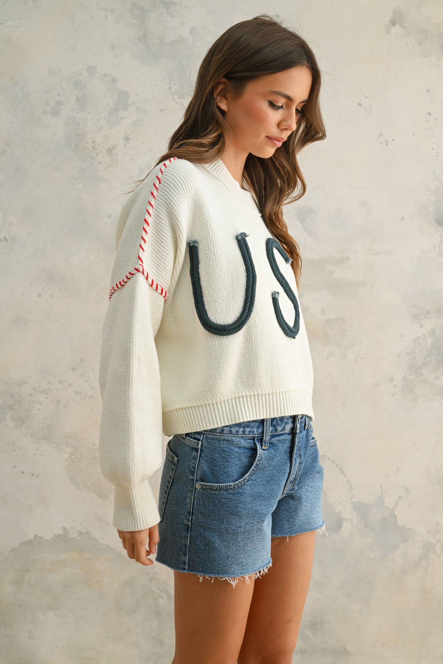 USA Rope Sweater