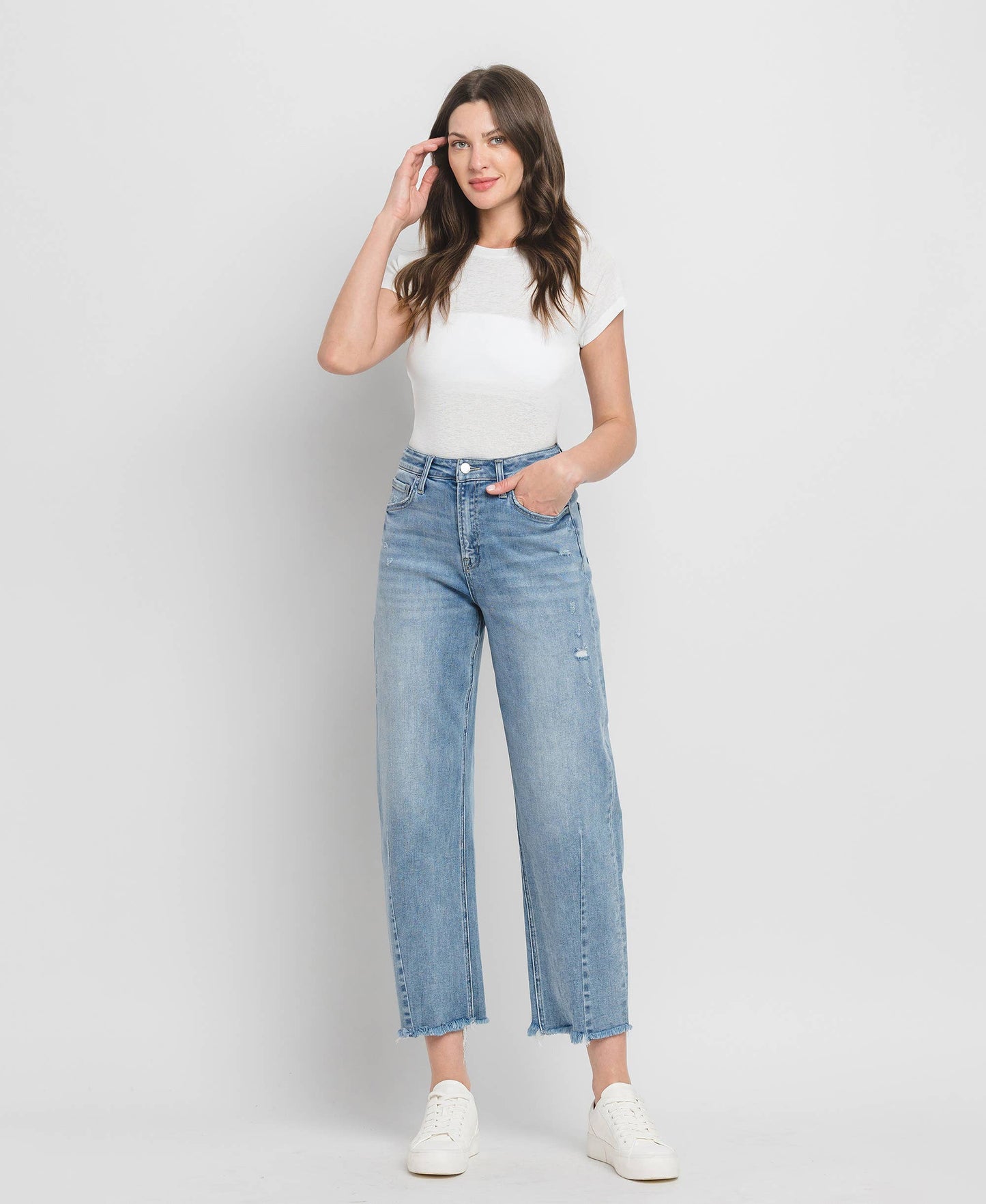 Meg Barrel Jeans