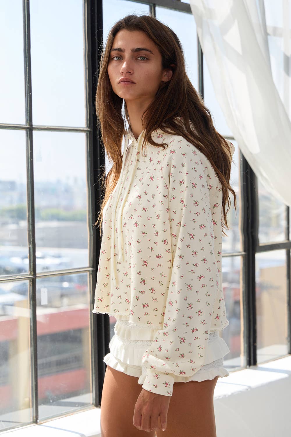 Peony Pullover Hoodie