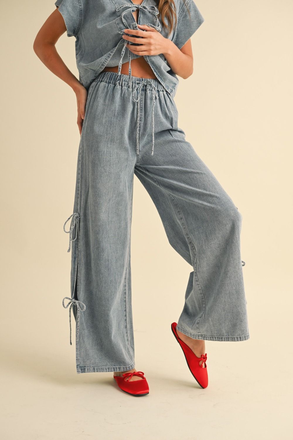 Ruby Tie Pants
