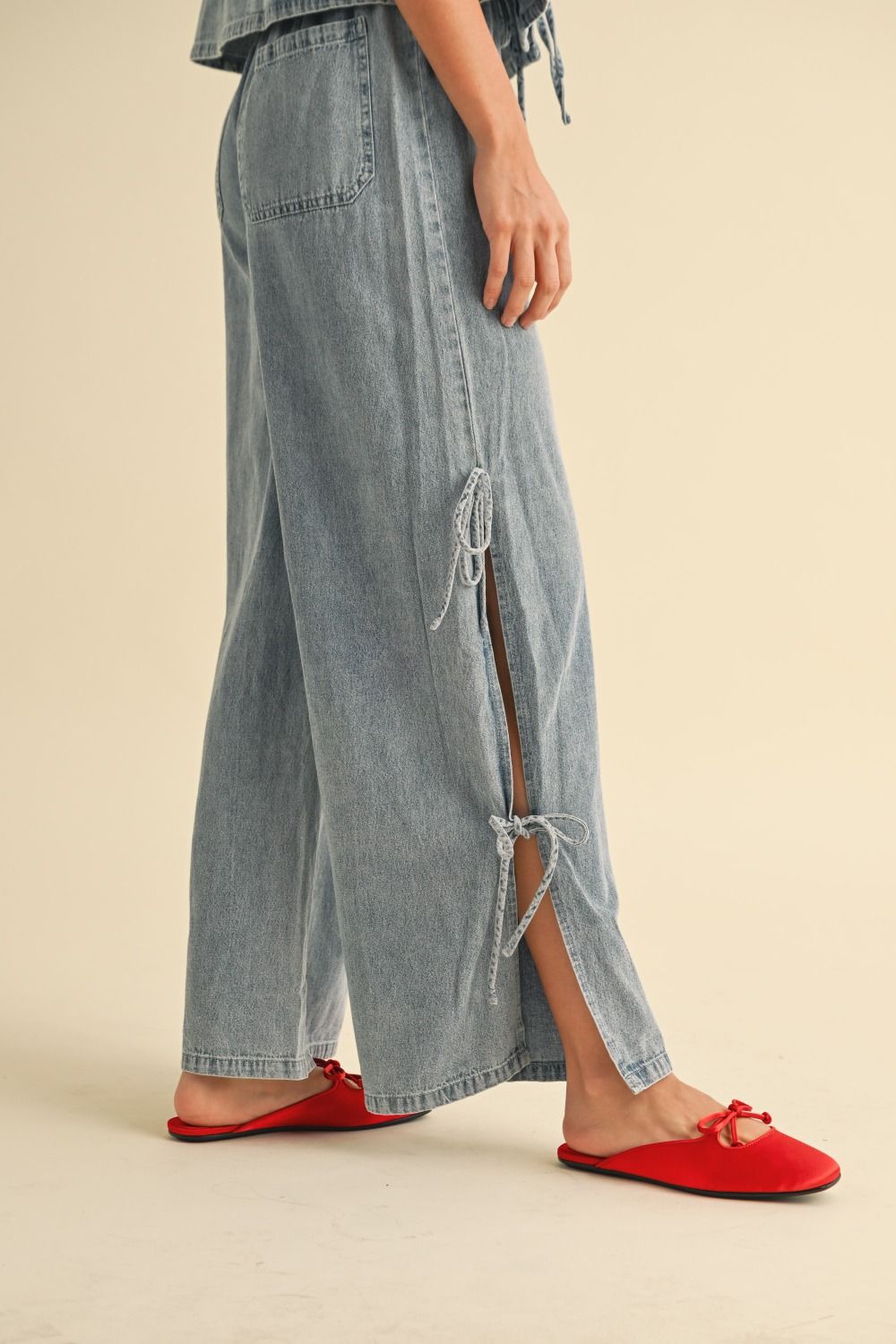Ruby Tie Pants