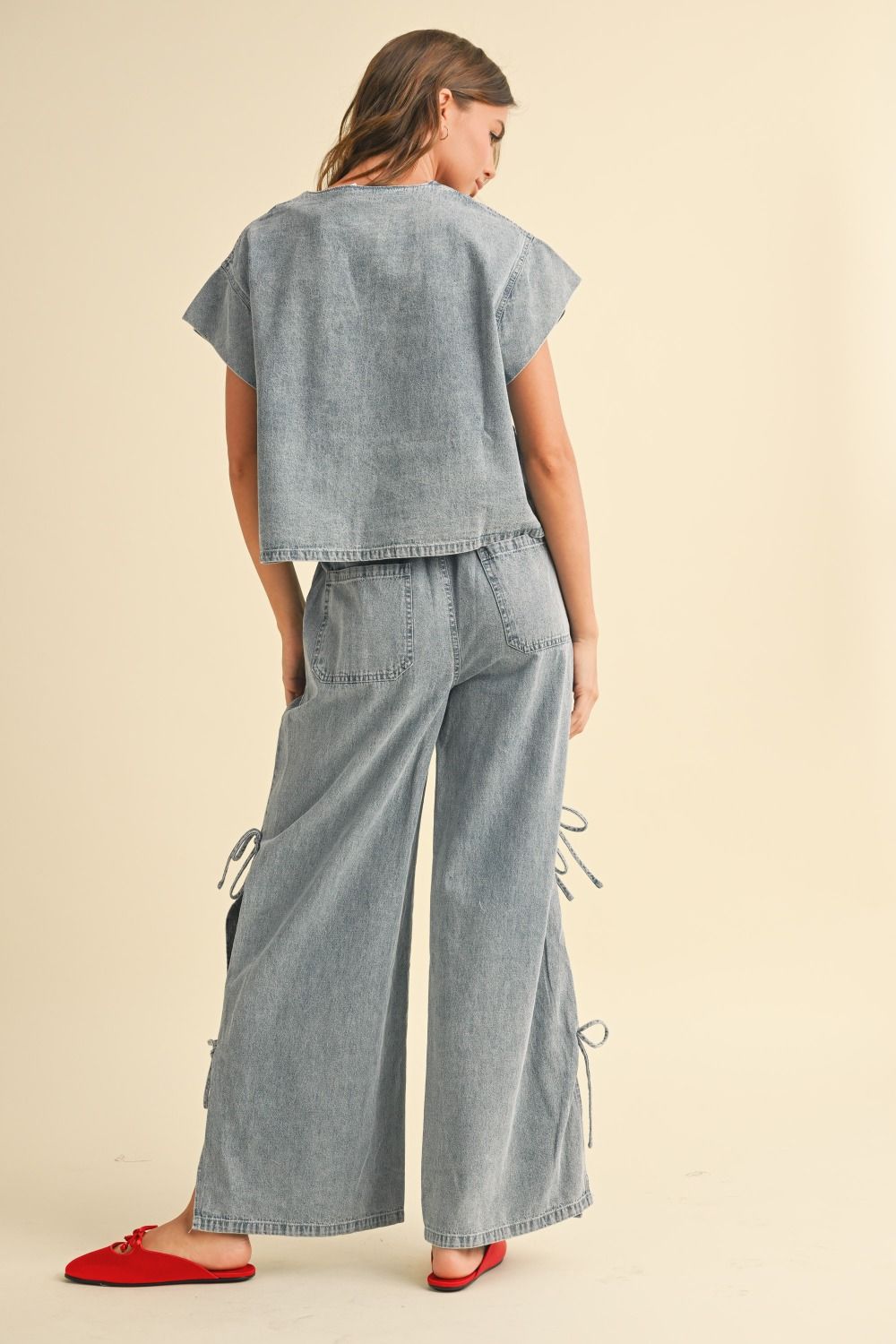 Ruby Tie Pants