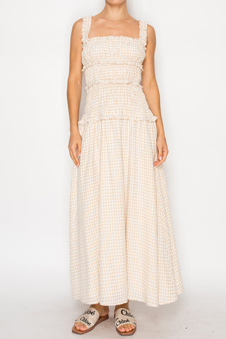 Alyssa Ruffle Midi Dress
