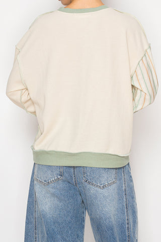 Lane Patchwork Pullover
