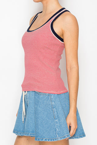 Cindy Contrast Tank