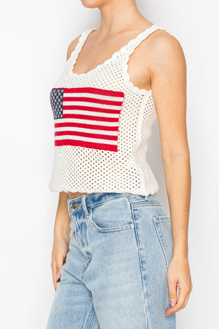 American Flag Tank