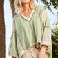 Allen Rib Contrast Top