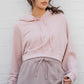Valerie French Terry Cropped Hoodie
