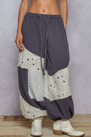Christine Eyelet Joggers