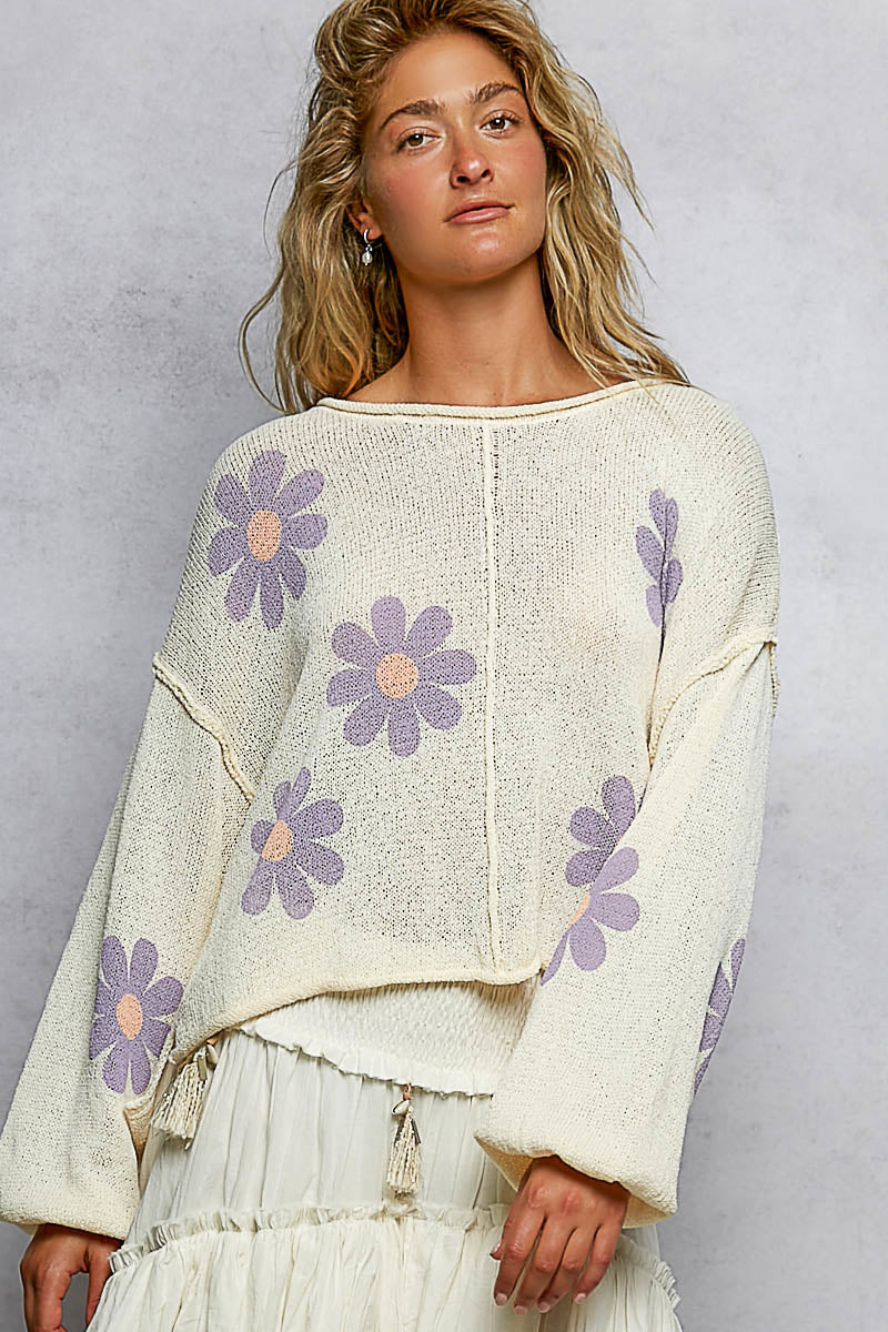 Kristy Floral Sweater