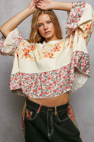 Carla Flowy Long Sleeve Top