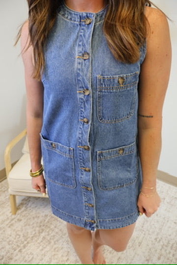 Kiara Denim Dress