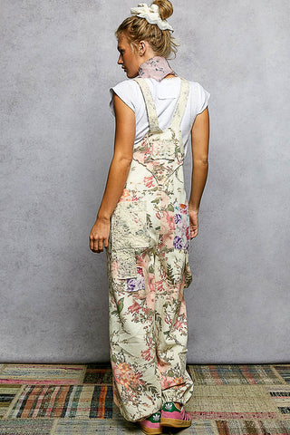Florence Floral Overalls