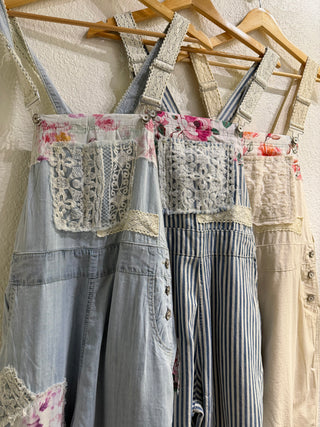 Florence Floral Overalls