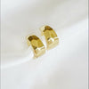 Dylan Hammered Hoops Earrings