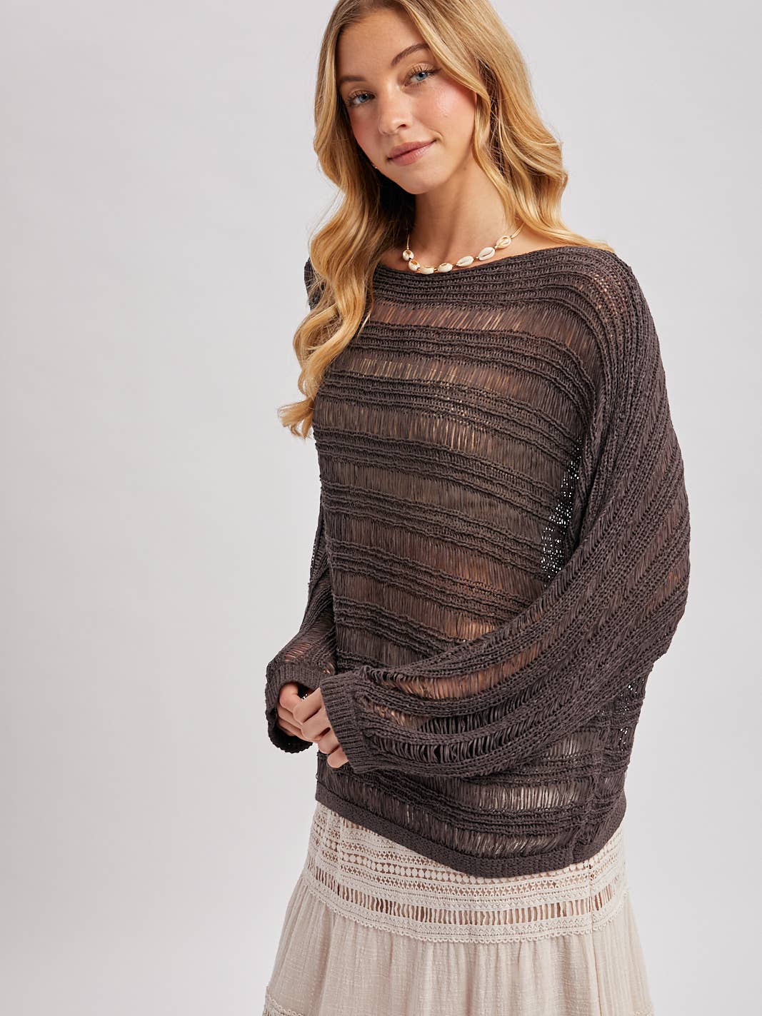 Arlee Open Knit Pullover