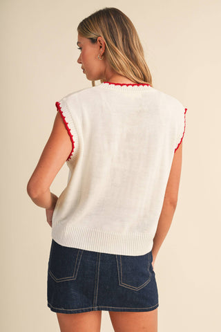 Teddy Bear Sweater Vest