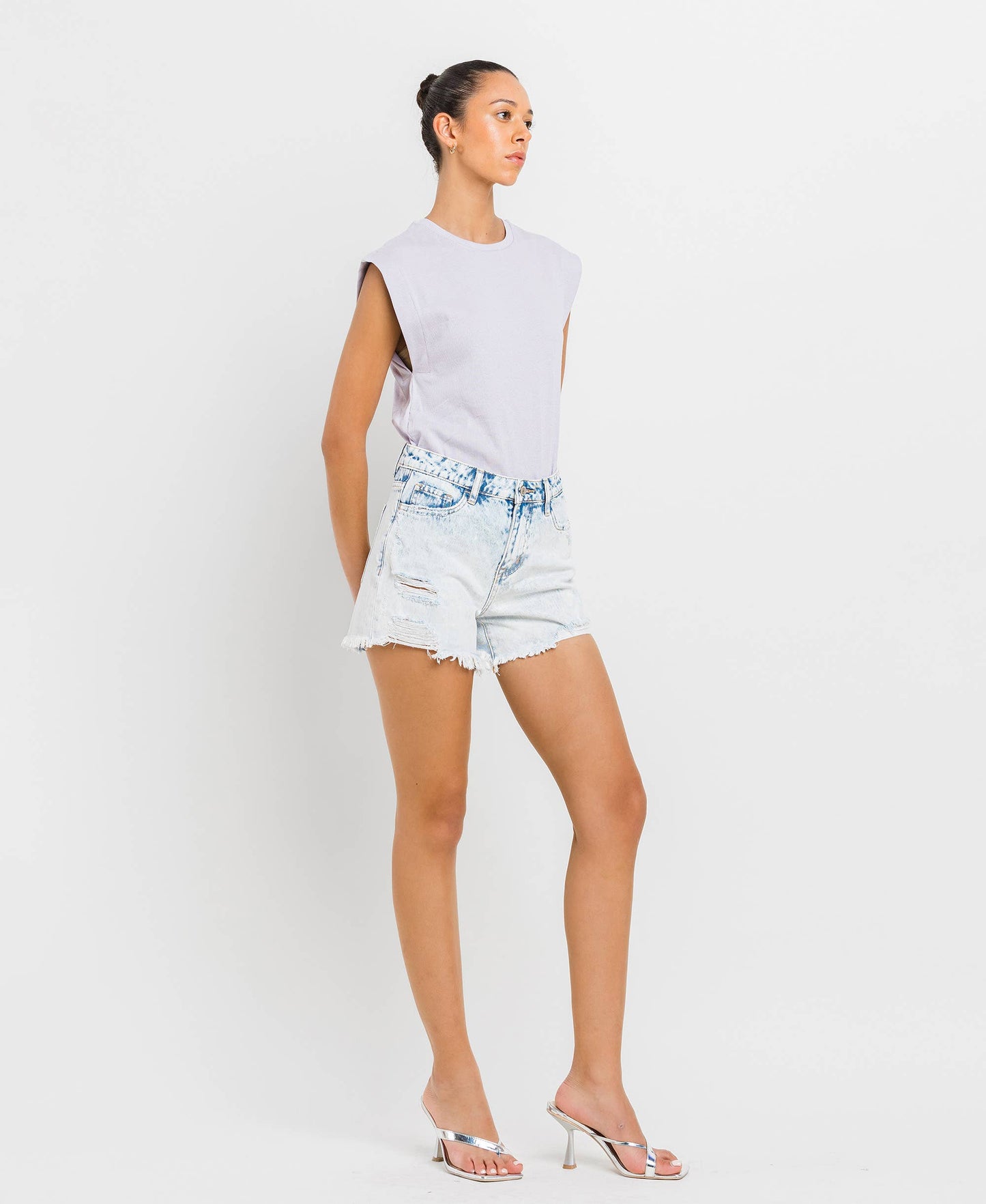 Care Free High Rise Shorts